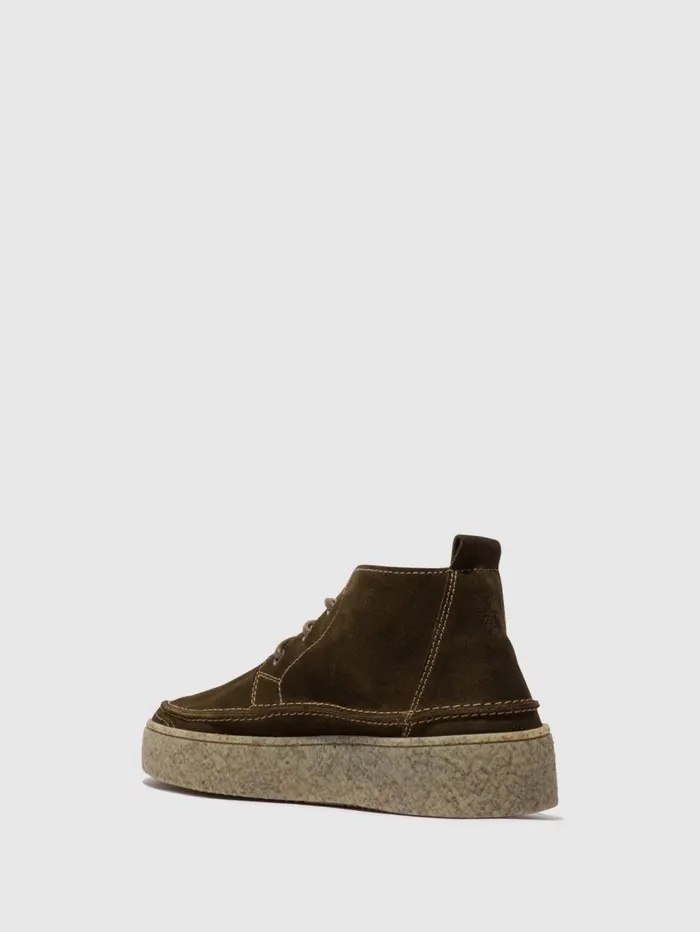 Laceup Ankle Boots ROLY518FLY SLUDGE Men Fly London Ankle Boots