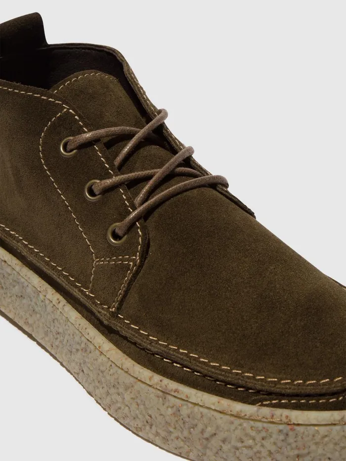 Laceup Ankle Boots ROLY518FLY SLUDGE Men Fly London Ankle Boots