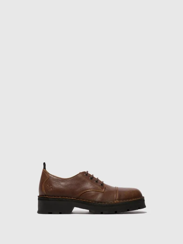 Laceup Shoes KLOU134FLY BROWN Men Fly London Shoes