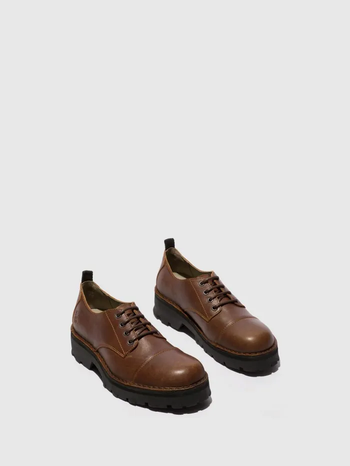 Laceup Shoes KLOU134FLY BROWN Men Fly London Shoes