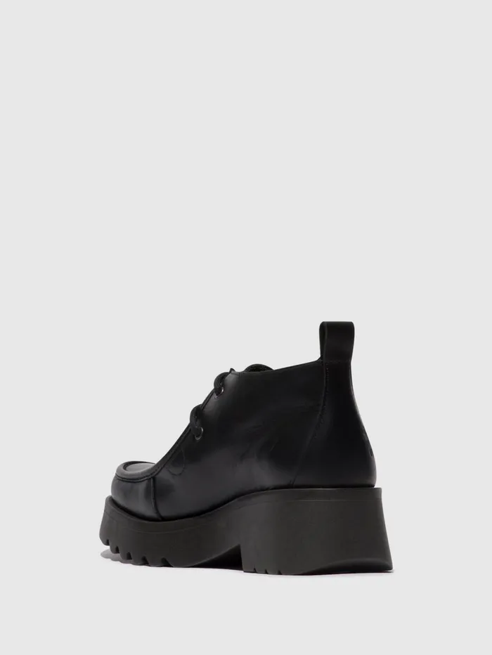 Laceup Shoes MEGG90FLY BLACK Women Fly London Shoes