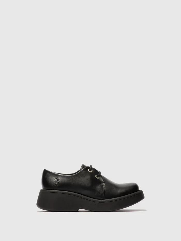 Laceup Shoes MEZI156FLY BLACK Women Fly London Shoes