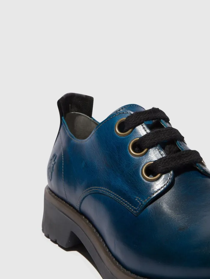 Laceup Shoes RUDA538FLY RUG ROYAL BLUE Women Fly London Shoes