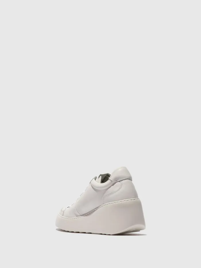Laceup Trainers DUFY671FLY WHITE Women Fly London Trainers