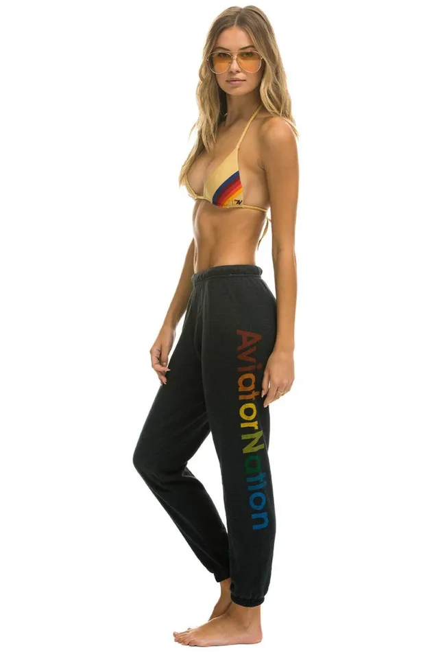 Laguna Beach Sweatpants 8211 Charcoal Women Aviator Nation Sweatpants