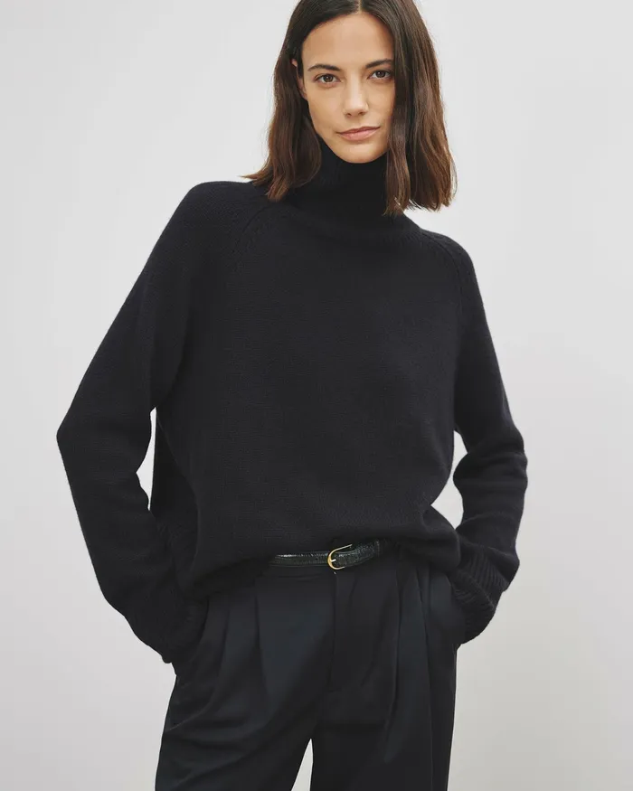 LANIE SWEATER Light Army Green Women Nili Lotan Knits and Sweaters