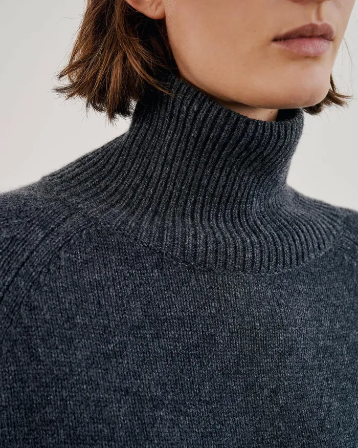 LANIE SWEATER Light Army Green Women Nili Lotan Knits and Sweaters
