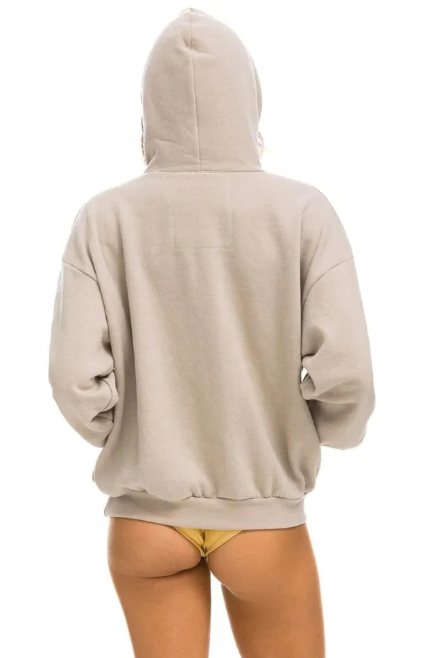 Las Vegas Relaxed Pullover Hoodie 8211 Sand WomenMen Aviator Nation Hoodies
