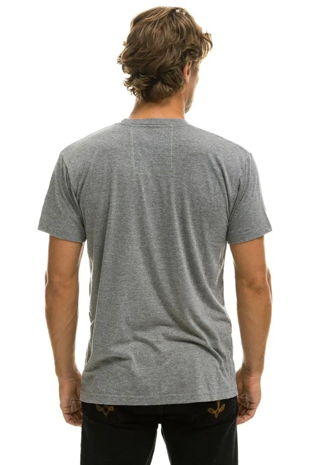 Las Vegas Tee 8211 Heather Grey WomenMen Aviator Nation Tees