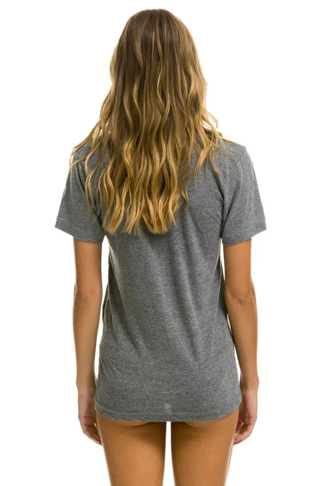 Las Vegas Tee 8211 Heather Grey WomenMen Aviator Nation Tees