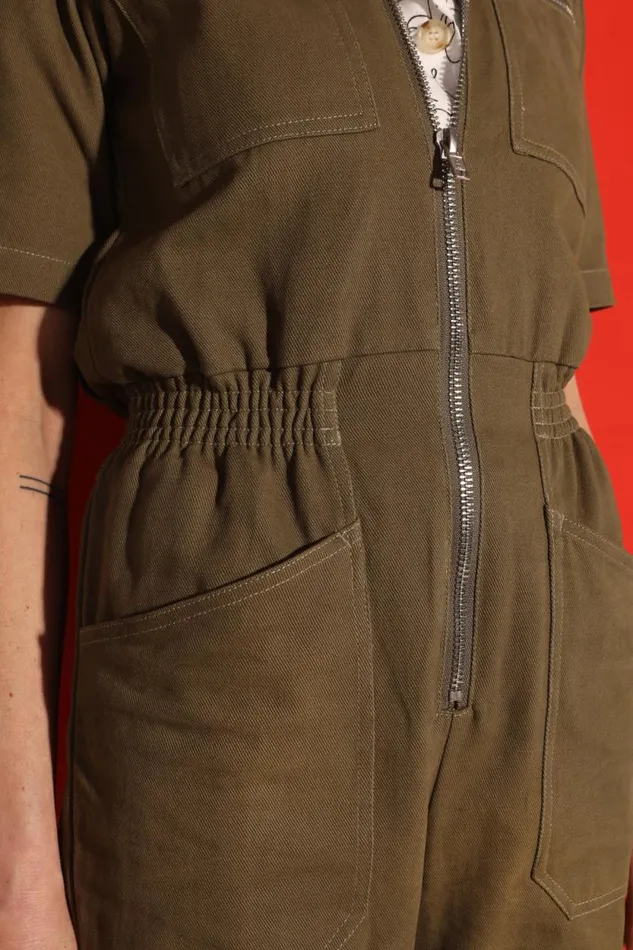 LF Markey Boilersuits Women Danny Boilersuit Moss