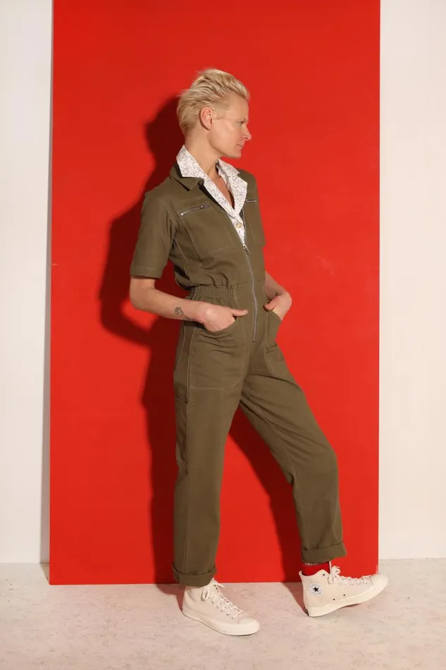 LF Markey Boilersuits Women Danny Boilersuit Moss