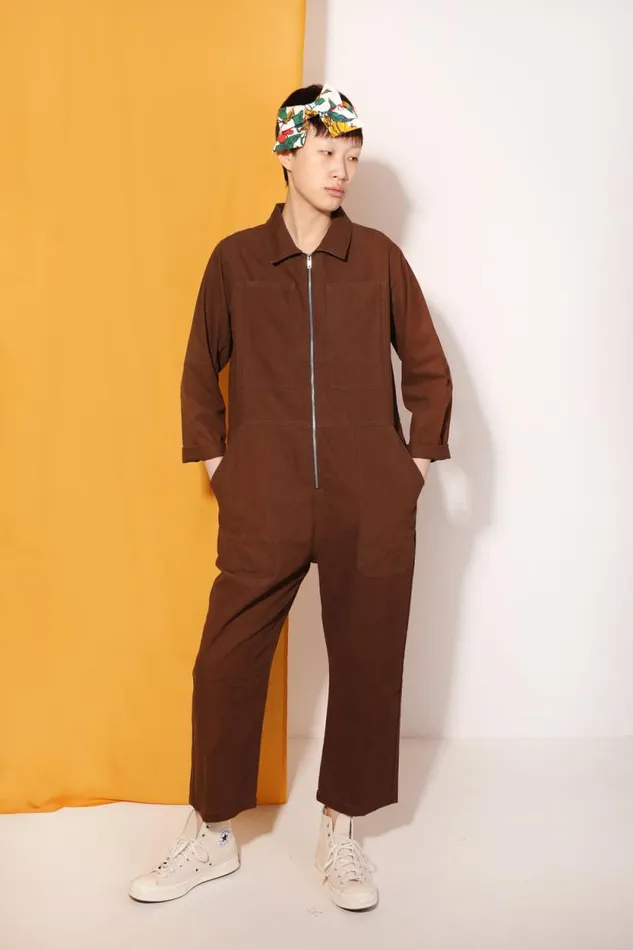 LF Markey Boilersuits Women Dominic Boilersuit Chocolate