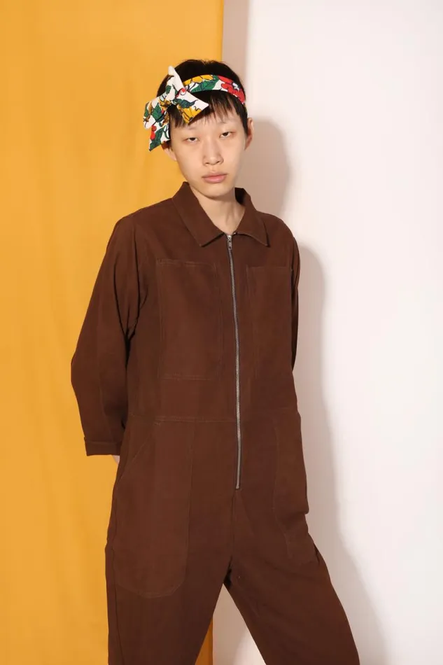 LF Markey Boilersuits Women Dominic Boilersuit Chocolate