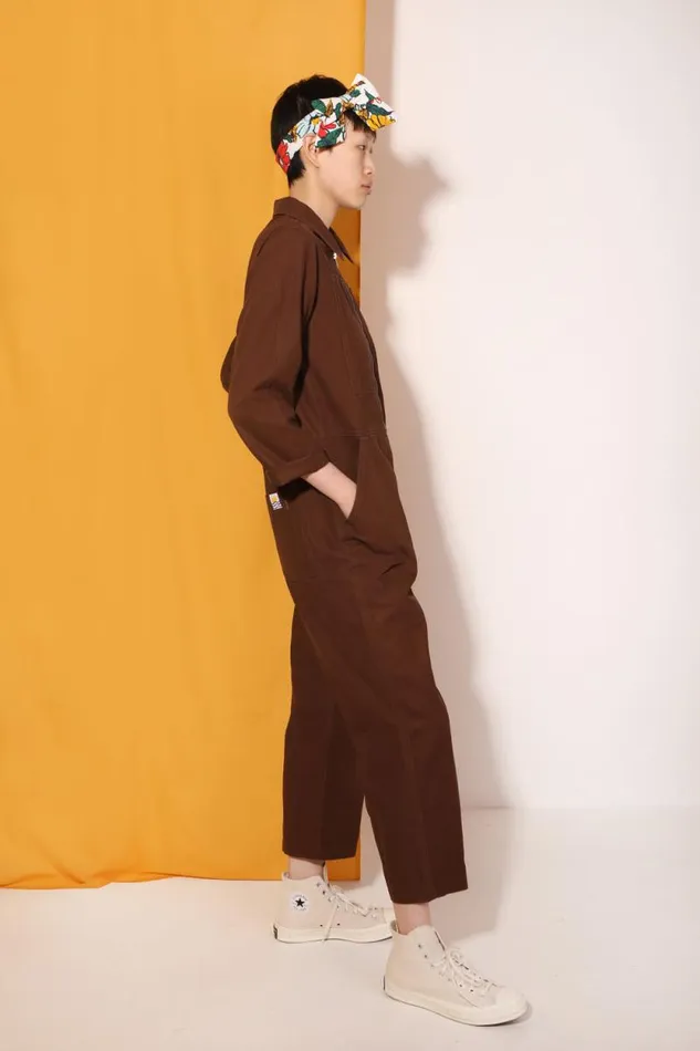 LF Markey Boilersuits Women Dominic Boilersuit Chocolate