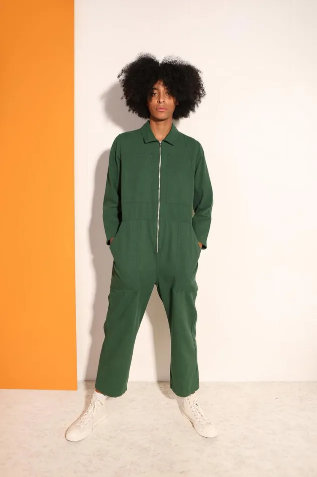 LF Markey Boilersuits Women Dominic Boilersuit Forest Green