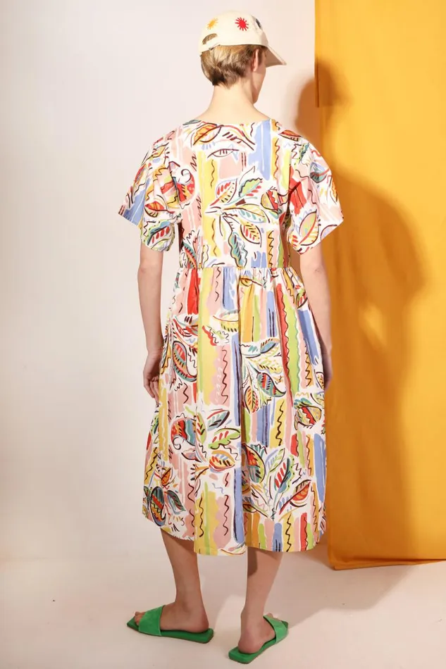 LF Markey Dresses Women Mitch Dress Painted Paisley