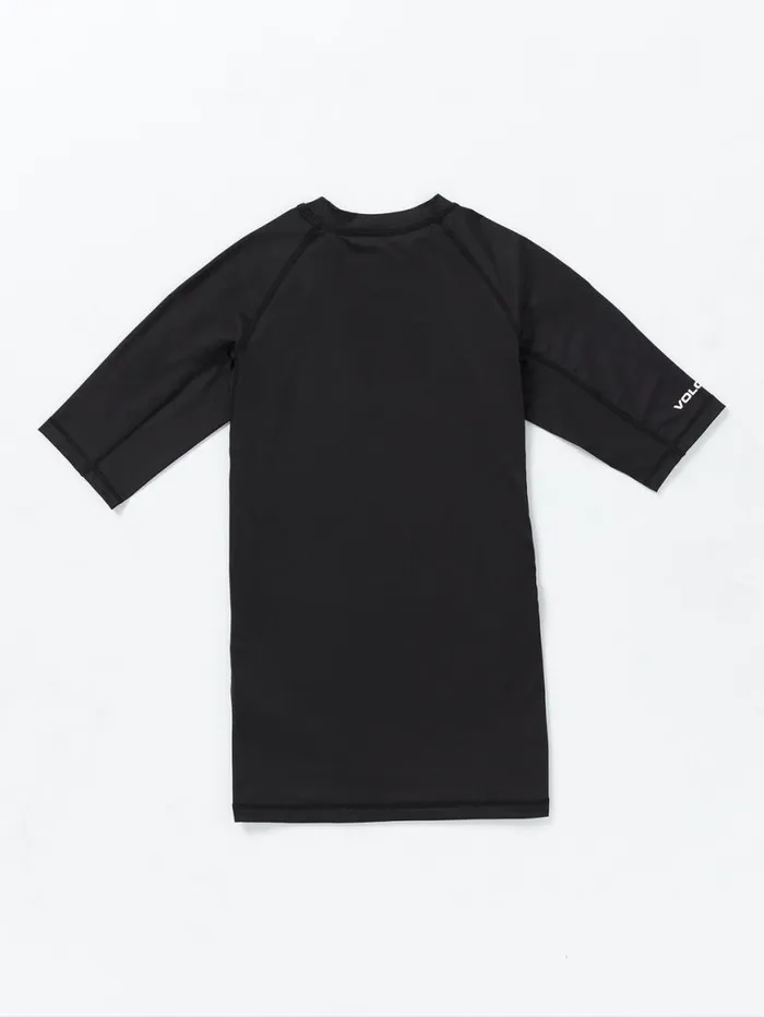 Lido Short Sleeve Shirt 8211 Black Mens Volcom Rashguards