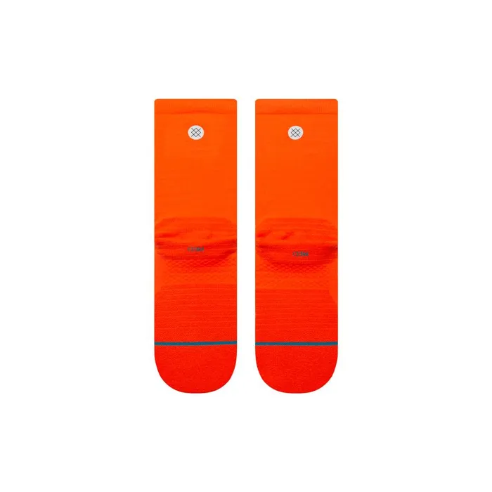 Light Performance Crew Socks Lt Iconic 8211 Tomato MenWomen Stance Crew