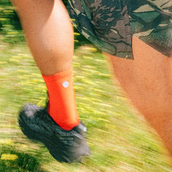 Light Performance Crew Socks Lt Iconic 8211 Tomato MenWomen Stance Crew