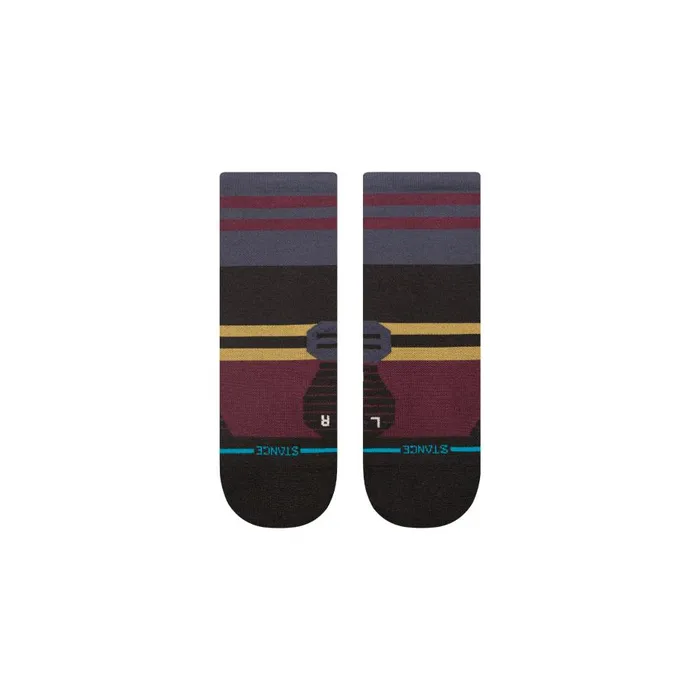 Light Performance Quarter Socks So Sporty 8211 Black MenWomen Stance Quarter