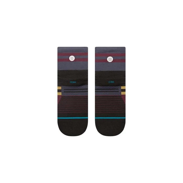 Light Performance Quarter Socks So Sporty 8211 Black MenWomen Stance Quarter