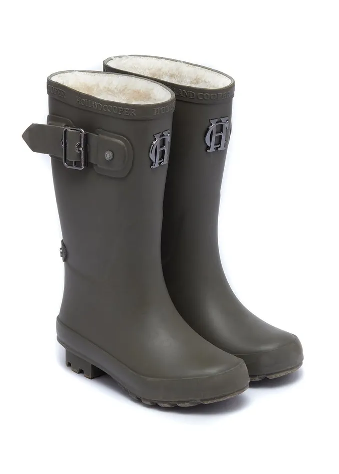 Little Little Gifting Holland Cooper Mini Me 8211 Matte Green Wellies Matte Green Little Little Gifting Holland Cooper Mini Me 8211 Matte Green Wellies Matte Green