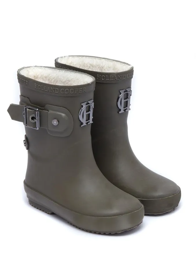 Little Little Gifting Holland Cooper Mini Me 8211 Matte Green Wellies Matte Green Little Little Gifting Holland Cooper Mini Me 8211 Matte Green Wellies Matte Green