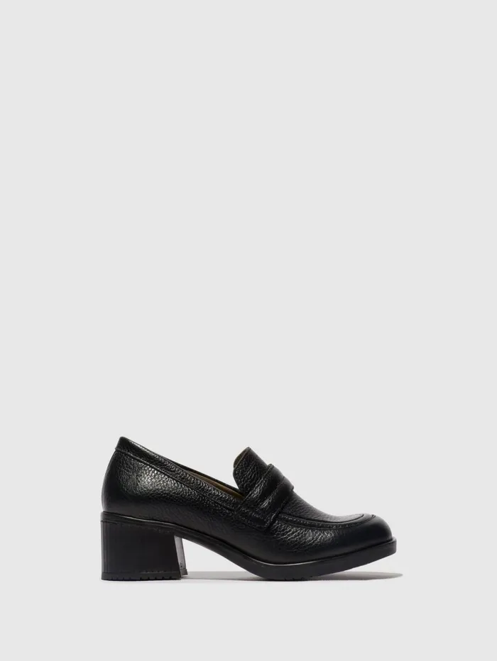 Loafers Shoes KOLA018FLY BLACK Women Fly London Shoes