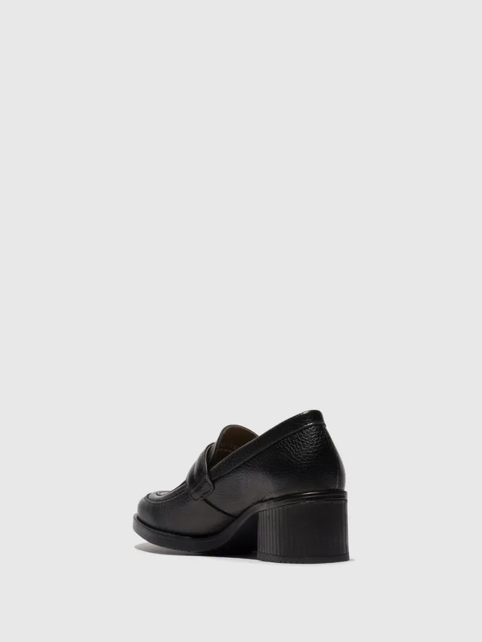 Loafers Shoes KOLA018FLY BLACK Women Fly London Shoes