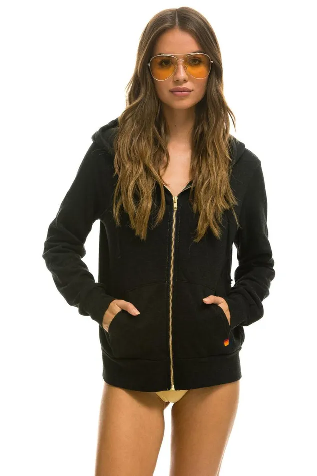 Locals Only Hoodie 8211 Black WomenMen Aviator Nation Hoodies