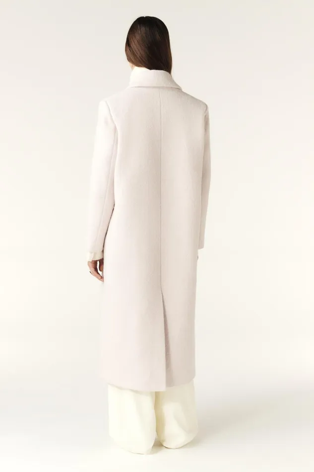 Long Coat Koala OffWhite Women Baandsh Jackets and Coats