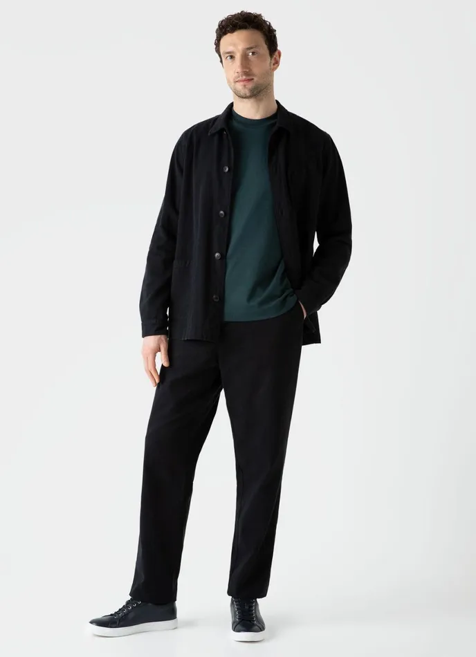 Long Sleeve Heavyweight Tshirt Peacock Men SUNSPEL Tshirts