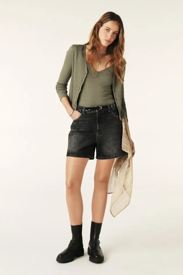 LongSleeve Top Tan OffWhite Women Baandsh Tops and Shirts