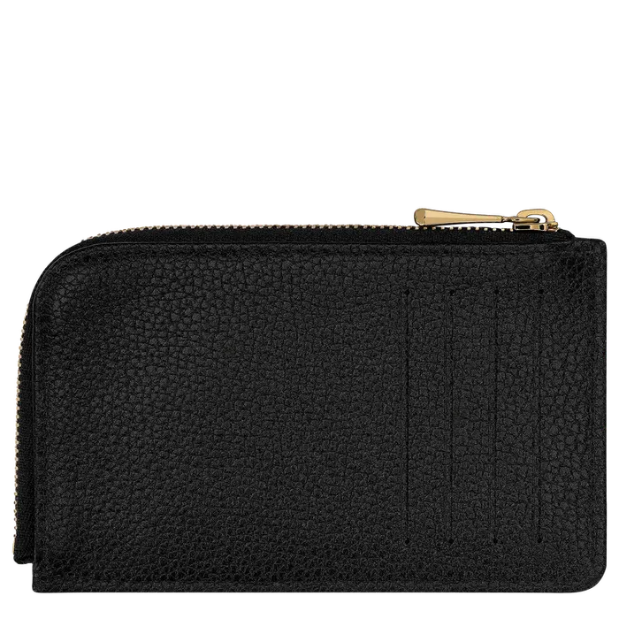 Longchamp Le Foulonn Card holder BlackBlackBlack MenWomen Cardholders and Coin purses Longchamp Le Foulonn Card holder BlackBlackBlack MenWomen Cardholders and Coin purses