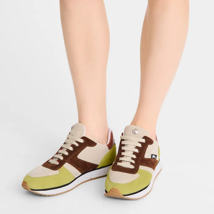 Longchamp Sneakers Women Le Pliage Green Sneakers Bark