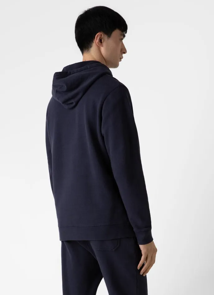 Loopback Hoody Navy Men SUNSPEL Sweatshirts and Sweatpants