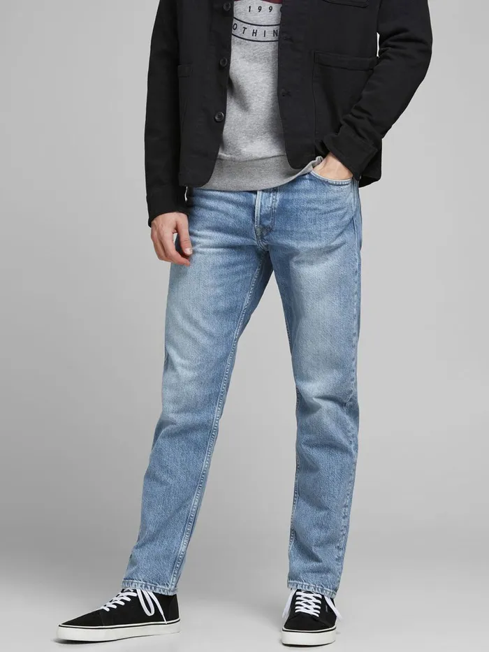 Loose Jeans JACK and JONES Mens CHRIS ORIGINAL CJ 920 LOOSE FIT JEANS Blue Blue Denim