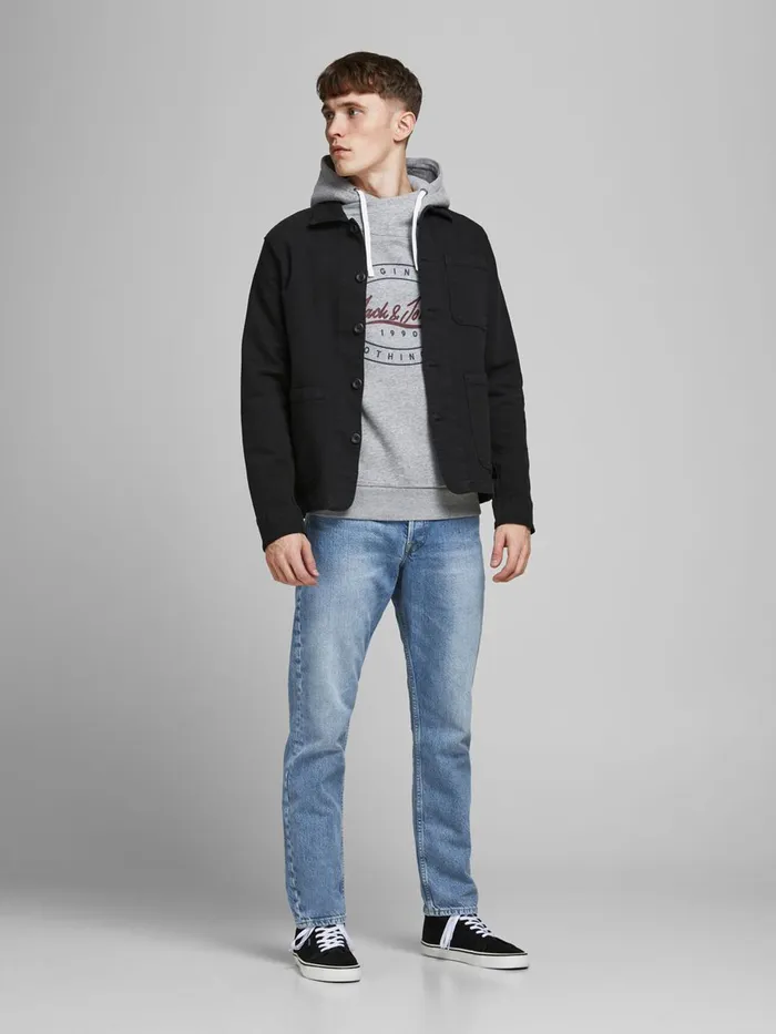 Loose Jeans JACK and JONES Mens CHRIS ORIGINAL CJ 920 LOOSE FIT JEANS Blue Blue Denim