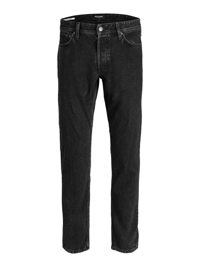 Loose Jeans JACK and JONES Mens CHRIS ORIGINAL CJ 934 LOOSE FIT JEANS Black Black Denim