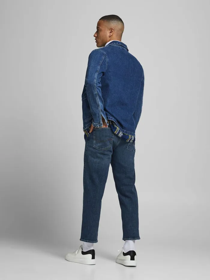 Loose Jeans JACK and JONES Mens ROB ORIGINAL CJ 198 LOOSE FIT JEANS Blue Blue Denim