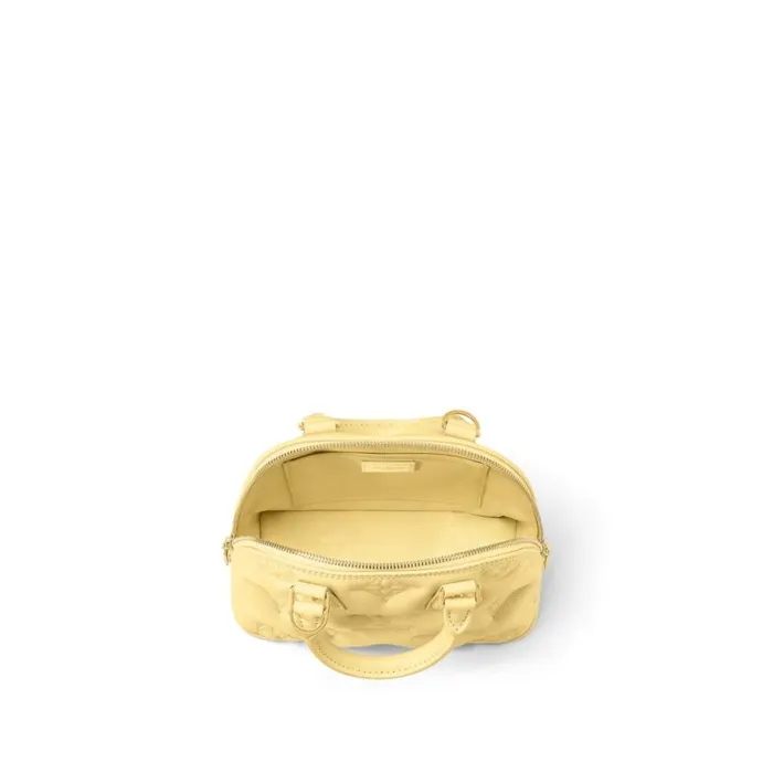 Louis Vuitton Banana Yellow M59821 Alma BB 8211 Louis Vuitton Handbag Store Women Louis Vuitton Alma Bag