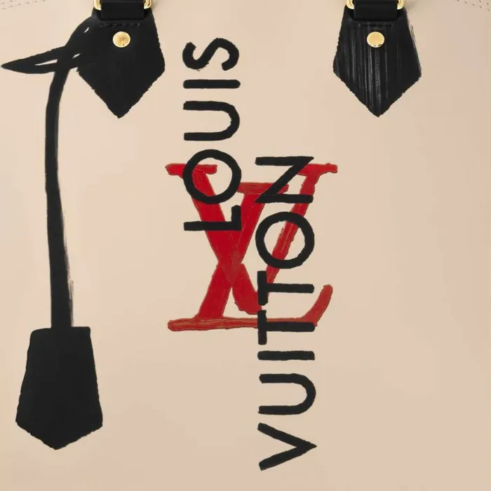 Louis Vuitton BeigeBlack M23598 Alma GM 8211 Louis Vuitton Handbag Store Women Louis Vuitton Alma Bag