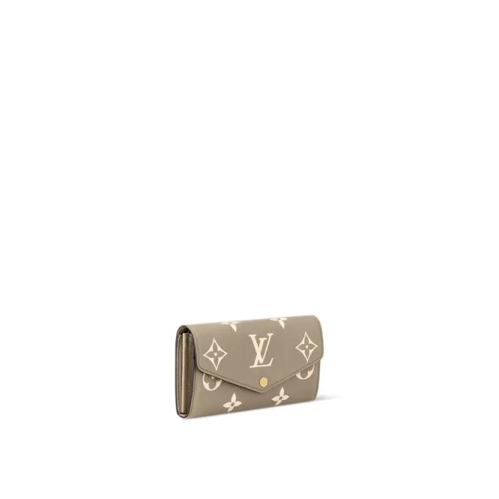 Louis Vuitton Bicolor Monogram Empreinte Leather M81049 Sarah Wallet 8211 Louis Vuitton Handbag Store Women Louis Vuitton Wallets