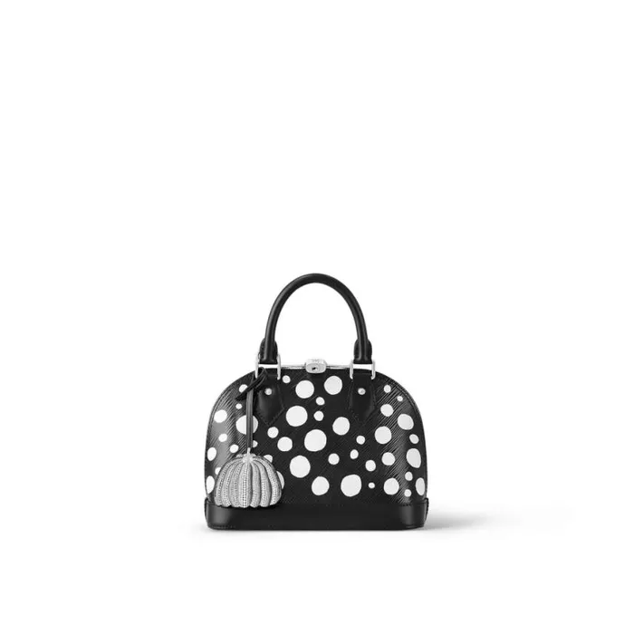 Louis Vuitton BlackWhite M21699 LV X YK Alma BB 8211 Louis Vuitton Handbag Store Women Louis Vuitton Alma Bag