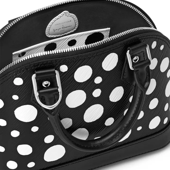 Louis Vuitton BlackWhite M21699 LV X YK Alma BB 8211 Louis Vuitton Handbag Store Women Louis Vuitton Alma Bag