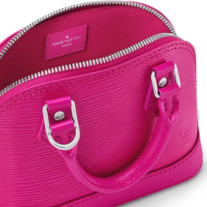 Louis Vuitton Fuchsia M82511 NEW Nano Alma 8211 Louis Vuitton Handbag Store Women Louis Vuitton Alma Bag
