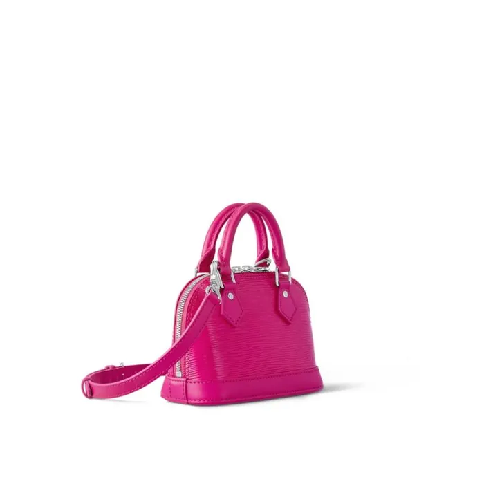 Louis Vuitton Fuchsia M82511 NEW Nano Alma 8211 Louis Vuitton Handbag Store Women Louis Vuitton Alma Bag