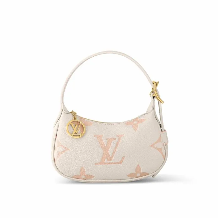 Louis Vuitton M24108 Mini Moon Pink 8211 Louis Vuitton Handbag Store Women Louis Vuitton Loop Hobo Bag