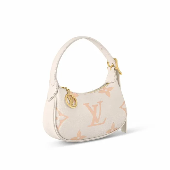 Louis Vuitton M24108 Mini Moon Pink 8211 Louis Vuitton Handbag Store Women Louis Vuitton Loop Hobo Bag